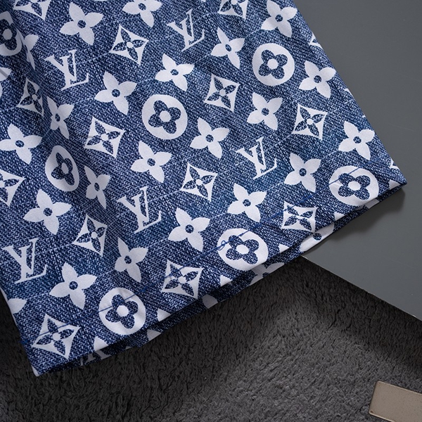 ブランドハーフパンツ角部分ディテール